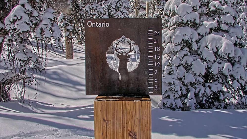 Ontario Snow Stake